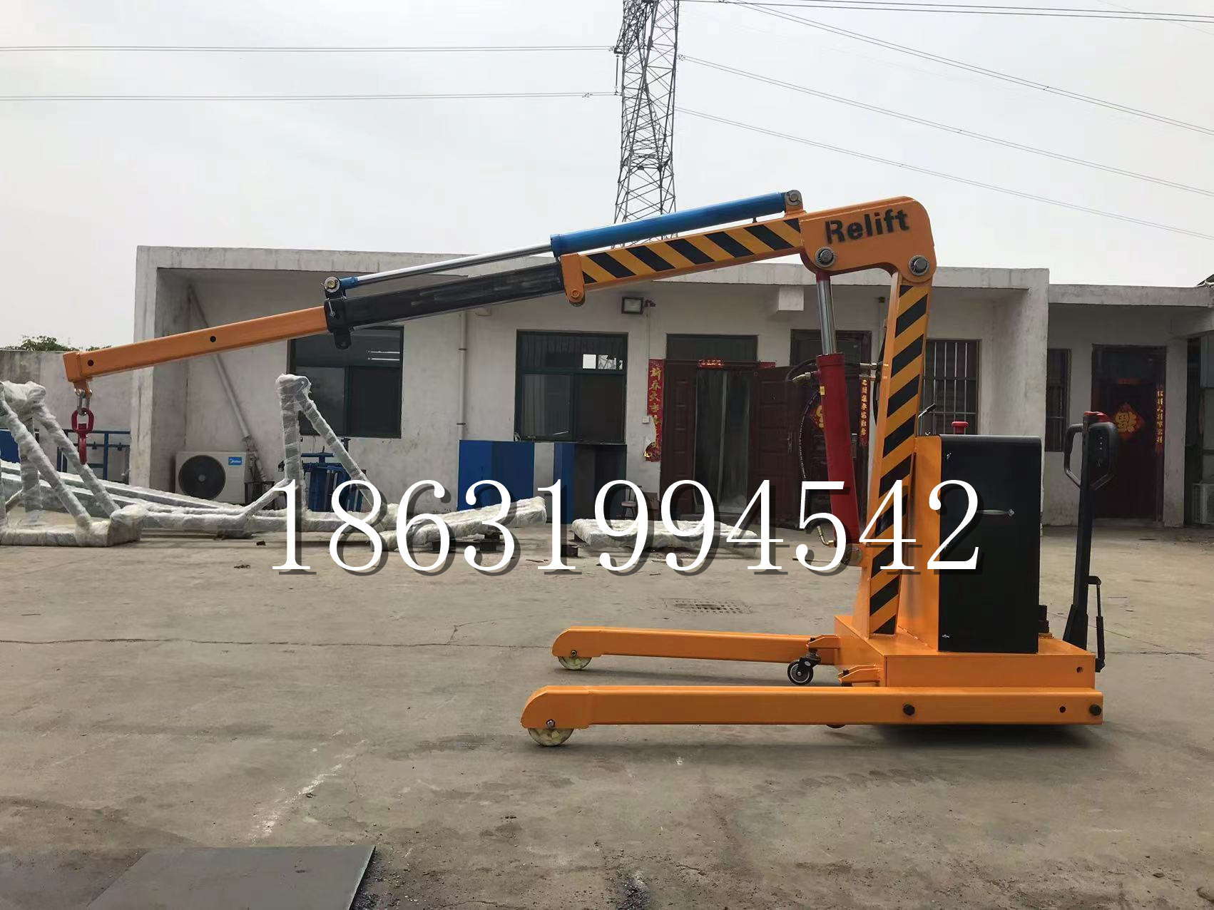 大埤乡久征定做3吨三轮随车吊 农用园林绿化移树吊 平板工程用小吊机